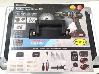 PARKSIDE PERFORMANCE 20 V ΚΡΟΥΣΤΙΚΟ ΔΡΑΠΑΝΟΚΑΤΣΑΒΙΔΟ  80N  PSBSAP 20-Li B3 ΜΕ 2 ΜΠΑΤΑΡΙΕΣ + ΦΟΡΤΙΣΤΗΣ.