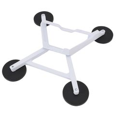 Μαγνητική βάση οροφής αυτοκινήτου - Satellite Car Mount, Shock Absorbing Windproof Magnetic Satellite Car Roof Rack for RVs Boats Yachts Trucks Lorries με 4 μαγνητικές βάσεις White ( Κωδ.1-PER0089 )