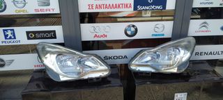 Φανάρι Εμπρός -- OPEL CORSA D -δεξιά-(MONT--2011--2014)--VALEO --GM --13295017
