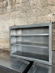 ΕΡΜΑΡΙΟ ΤΟΙΧΟΥ - ΠΟΤΗΡΙΕΡΑ,  2 ΕΝΔΙΑΜΕΣΑ ΡΑΦΙΑ , ΔΙΑΣΤΑΣΕΙΣ:90Χ30Χ70CM