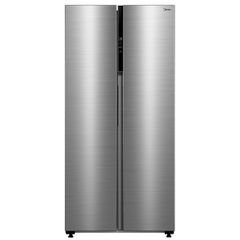Midea MDRS619FIE46 Ψυγείο Ντουλάπα 460lt Total NoFrost Υ177.5xΠ83.5xΒ63.5εκ. Inox