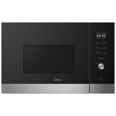 Midea MBMTG925E-BK Εντοιχιζόμενος Φούρνος Μικροκυμάτων με Grill 25lt Μαύρος