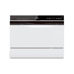 Midea MTD55S400W-GR Πλυντήριο Πιάτων Πάγκου για 6 Σερβίτσια Π55xY43.8εκ. Λευκό
