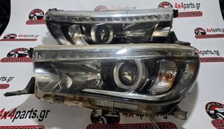 Φανάρια Εμπρός Led Invincible-Millenium Toyota Hilux Revo 2016-2020