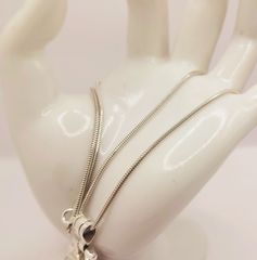Μενταγιόν Mother of Pearl και αλυσίδα Ασήμι 925 Α9556 ΤΙΜΗ 125 ΕΥΡΩ-thumb-2