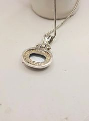 Μενταγιόν Mother of Pearl και αλυσίδα Ασήμι 925 Α9556 ΤΙΜΗ 125 ΕΥΡΩ-thumb-3