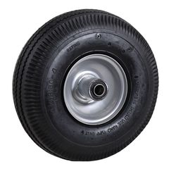 EXPRESS ΤΡΟΧΟΣ Φ260 mm – 10’Χ3.50-4 ΜΕΤΑΛΛΙΚΗ ΖΑΝΤΑ Φ16 mm ΦΟΥΣΚΩΤΟΣ ΜΕ ΣΑΜΠΡΕΛΑ – 2PR (20637)