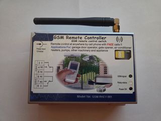GSM Remote Controller – Ασύρματο άνοιγμα πόρτας/συσκευών με κλήση (Model GSM-RKEY-001)