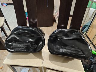 Πλαϊνές βαλίτσες Yamaha dragstar Vstar XVS classic γνήσιες