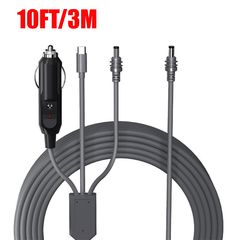 Καλώδιο Φόρτισης - Charging Waterproof 3-in-1 Cable DC Power, USB-C to DC, 12-24V Car Charger για Starlink Mini 3m/10FT 5.5mm*2.1mm ( Κωδ.1-PER0101 )