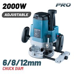 BORMANN Pro BRT2000 Ρούτερ Ρυθμιζόμενο Επαγγελματικό 2000W ( 020721 )