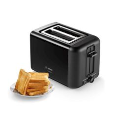 Bosch TAT3P423 Φρυγανιέρα 2 Θέσεων 970W Μαύρη