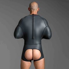 665 Neoprene Pod Suit - Black - Small-thumb-3