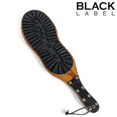 Black Label Wooden Boot Paddle-thumb-3