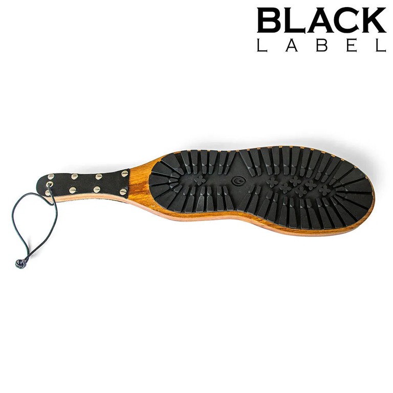 Black Label Wooden Boot Paddle