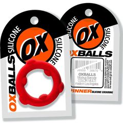 Oxballs SPINNER Cockring Red-thumb-5
