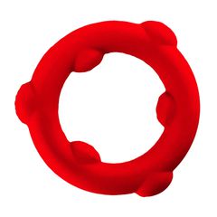 Oxballs SPINNER Cockring Red-thumb-2