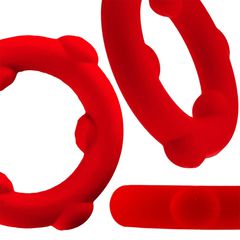 Oxballs SPINNER Cockring Red-thumb-3