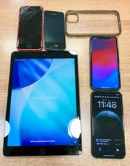 2 IPHONE 11 ένα IPAD8 ένα IPhone 8και ένα Iphone 4
