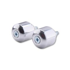 Highsider Smart Bar End Weights For Original Honda Handlebars, Chrome-Plated