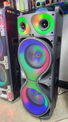 Led Bluetooth Rechargable Speaker With Mic-thumb-1