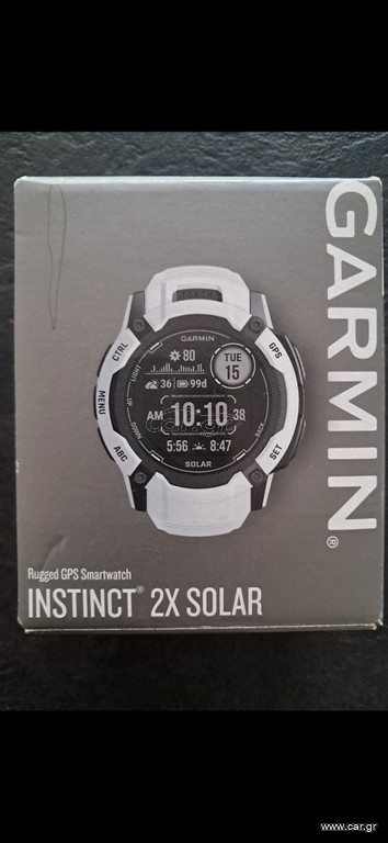 Super προσφορά: Πωλείται smartwatch Garmin, instinct 2x solar, μόνο 200 ευρώ!!!