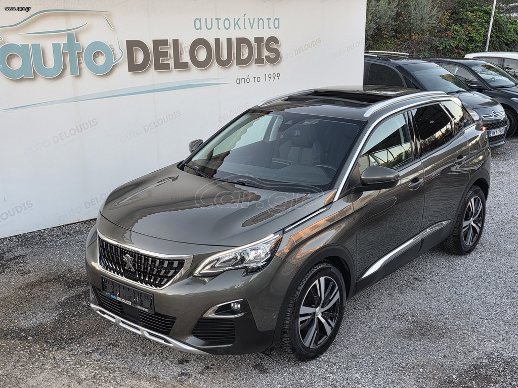 Peugeot 3008 2019 1.2 Allure,ΗΛΕΚΤΡΙΚΗ ΟΡΟΦΗ,Pure Tech