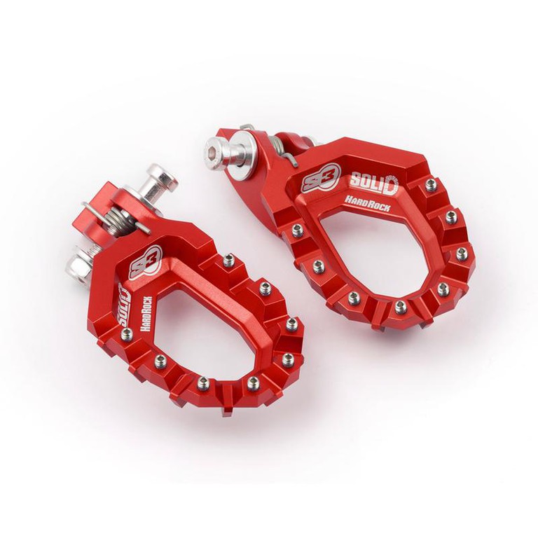 S3 Foot Pegs Solid Hard Rock