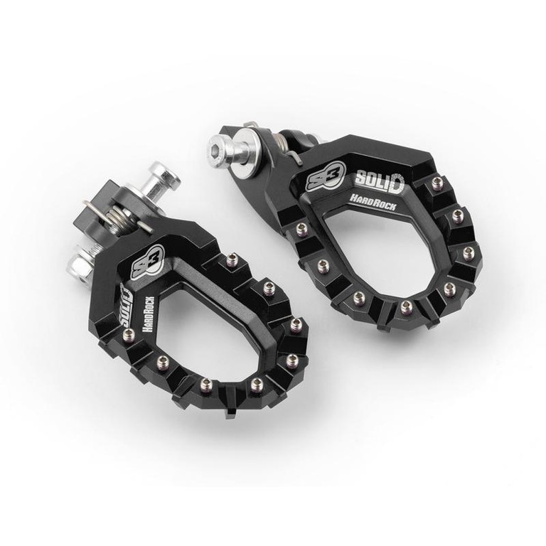 S3 Foot Pegs Solid Hard Rock