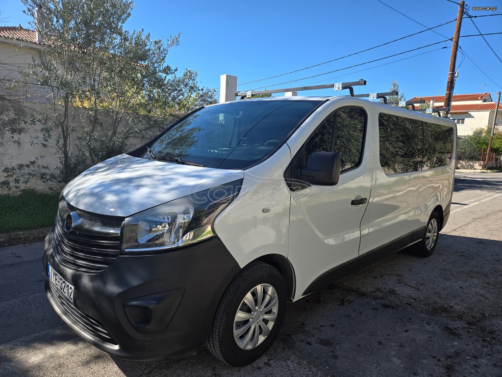 Opel Vivaro 2018 9ΘΕΣΙΟ LONG EURO 6 DIESEL ΕΛΛΗΝΙΚΟ