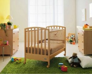 Κούνια βρεφική Pali Ciak Natural με στρώμα