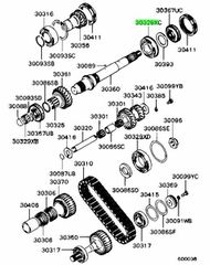 MITSUBISHI	ΡΟΥΛΕΜΑΝ ΤΡΑΝΣΦΕΡ	MD704198	L200,L300,L400,PAJERO,PAJERO SPORT,STRADA,TRITON-thumb-1