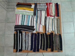 Ευθύγραμμα Πλεκτά 0,20 ευρώ το κιλό. Δίνονται όλα μαζί.