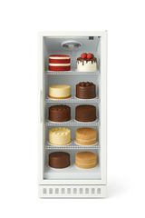 ΨΥΓΕΙΟ ΒΙΤΡΙΝΑ ΓΛΥΚΩΝ ECO WR-02-06 0.62 x 0.60 x 2.01 ΛΕΥΚ