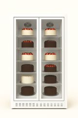 ΨΥΓΕΙΟ ΒΙΤΡΙΝΑ ΓΛΥΚΩΝ ECO WR-02-11/12 1.20 x 0.60 x 2.01 ΛΕΥΚΟ