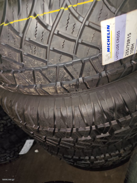 ΚΑΙΝΟΥΡΓΙΑ ΕΛΑΣΤΙΚΑ 255/70R15 MICHELIN LAT.CROSS