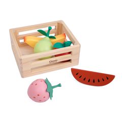 Ξύλινο Καλάθι με Φρούτα - Classic World