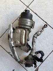 Βάση φίλτρου λαδιού με ψυγείο Peugeot 207/308 1.6 THP (V754627980)