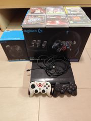 Logitech g29+shifter+ps3+games