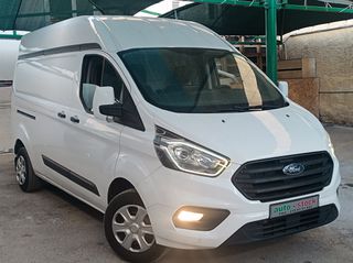 Ford Custom 2019 L2H2-ΜΑΚΡΥ-ΥΠΕΡΥΨΩΜΕΝΟ-ΤΡΙΘΕΣΙΟ-135 hp-NEW !!!