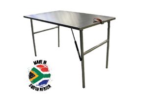 ΤΡΑΠΕΖΙ INOX-ΑΛΟΥΜΙΝΙΟΥ ALUCAB SOUTH AFRICA - ΚΟΡΥΦΑΙΟ ΠΡΟΙΟΝ ΑΘΑΝΑΤΟ ΑΠΟ INOX ALUMINUM - ΕΤΟΙΜΟΠΑΡΑΔΟΤΟ