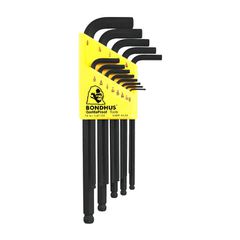 Bondhus Κλειδιά εργαλεία Άλλεν σετ Ιντσας , allen head / ball-end wrench set. US sizes