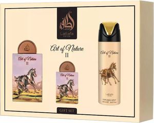 LATTAFA Art Of Nature II SET: EDP 100ml + deo spray 200ml + EDP 20ml + atomizer