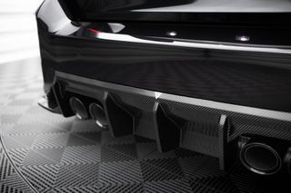 Διαχύτης / Diffuser Maxton Design BMW M2 G87 (2023- ) - Prepreg Carbon - (CF-BM-M2-G87-RS1-245-P)