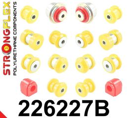 Σινεμπλόκ Πολυουρεθάνης Strongflex Πίσω Πλήρες Kit Audi/Cupra/Seat/Škoda/Volkswagen - 16Τμχ - 80Sha - (226227B)