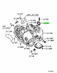 MITSUBISHI	ΤΣΙΜΟΥΧΑ ΔΙΑΦΟΡΙΚΟΥ	MD758763	COLT,LANCER,OUTLANDER-thumb-1
