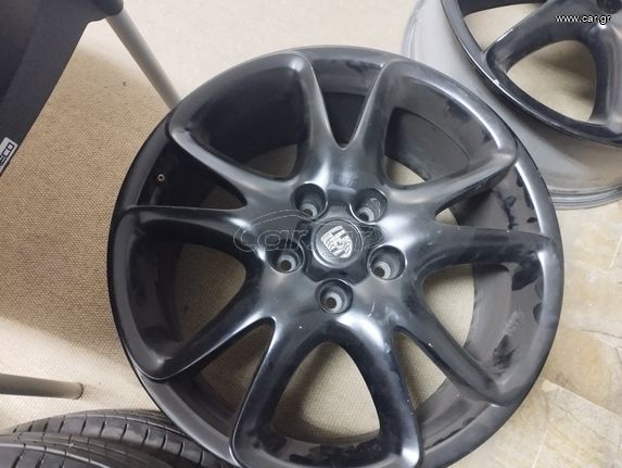 4αδα, 20"άρες Porsche Cayenne 06', γνήσιες, μαύρες!