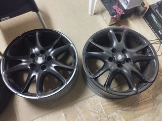 4αδα, 20"άρες Porsche Cayenne 06', γνήσιες, μαύρες!-thumb-1