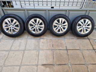 Ζάντες αλουμινίου 17" εργοστασιακες από Peugeot 3008, 4 τεμάχια 5x108