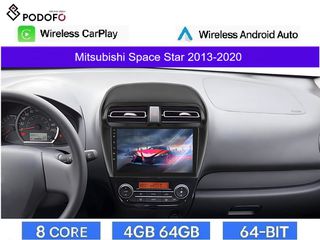 Mitsubishi Space Star (2013-2020) Android Car Radio 9" 4+64GB 8-Core Ασύρματο CarPlay & Aσύρματο Android Auto| GPS | WiFi | DSP